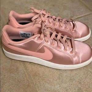 PINK SATIN NIKE SNEAKERS BRAND NEW NEVER WORN